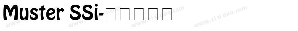 Muster SSi字体转换